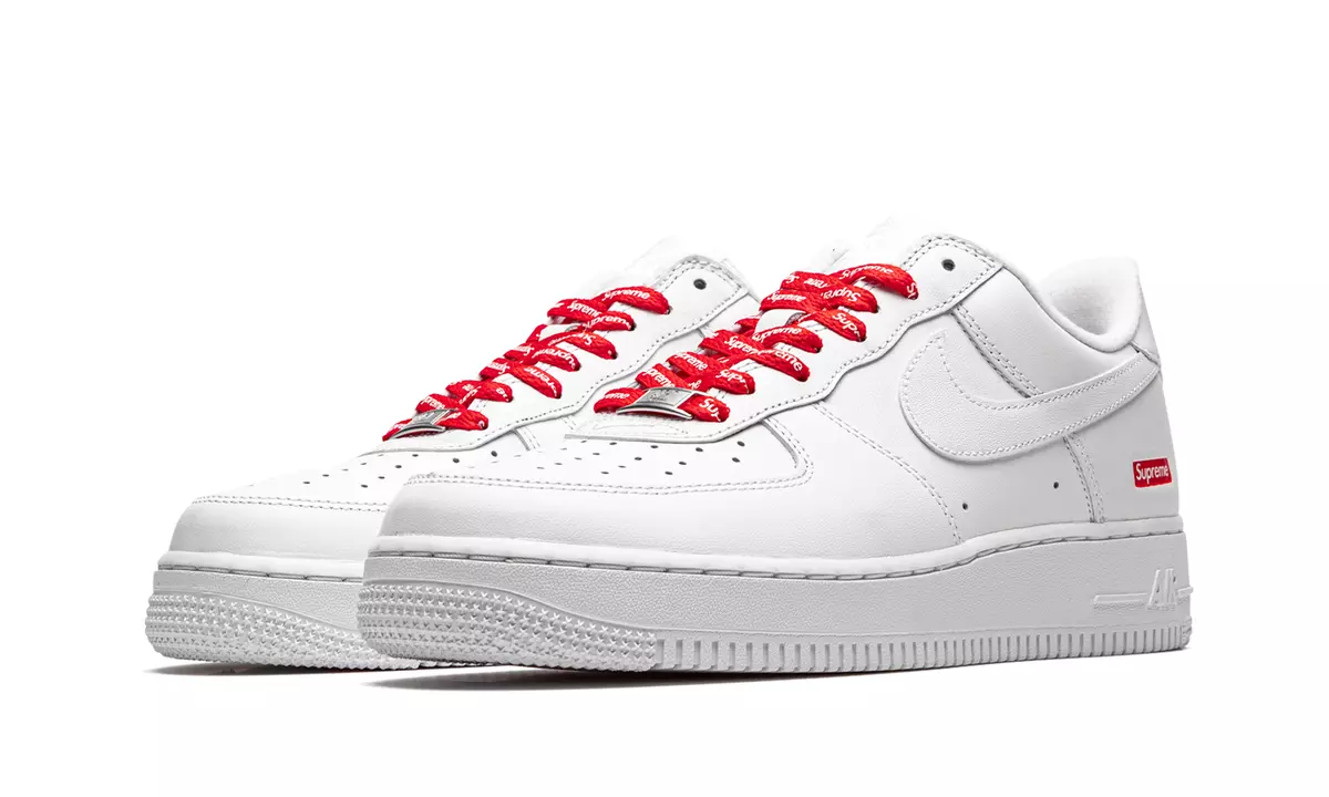 Supreme Nike Air Force 1 Low SP Triple White Sz 9 CU9225 100 eBay