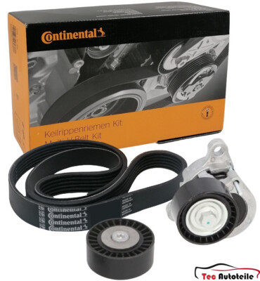 CONTINENTAL Keilrippenriemensatz Mercedes W205 C220 C250 C 250 BlueTEC 4-matic
