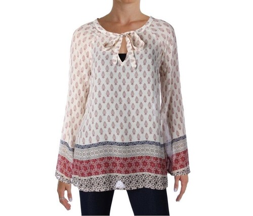 sanctuary eyelet peasant blouse