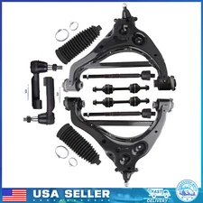 10x Front Lower Control Arm Tie Rod Sway Bar Suspension For 2015-2017 Ford F-150