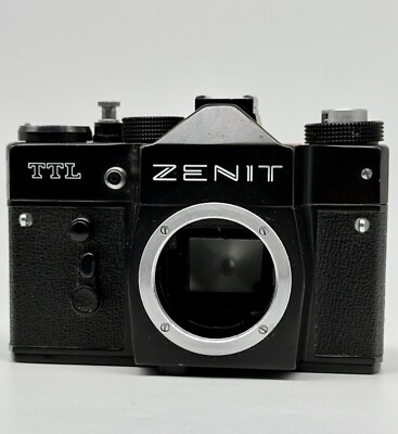 Zenit TTL Spiegelreflexkamera BLACK SLR Kamera Gehäuse Body  USSR