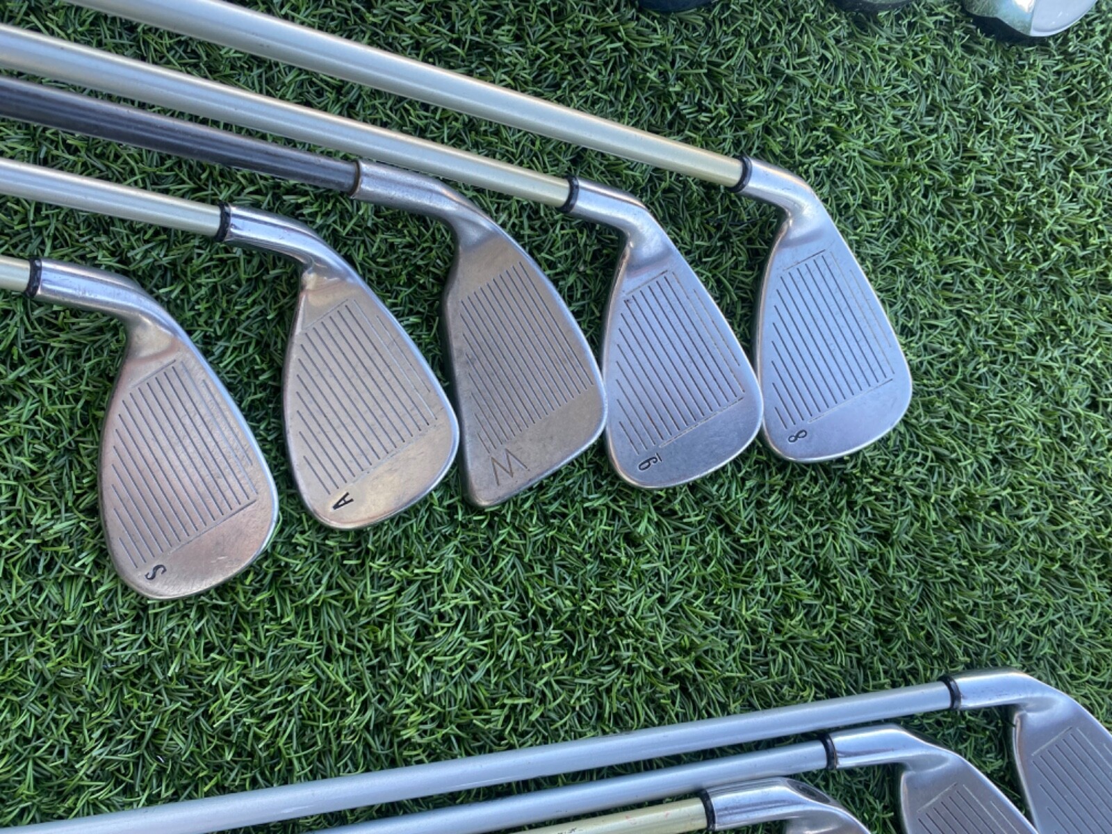 Complete Mens Callaway Senior Golf Club Set 16 Club Set, X18 Irons, X