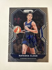 Natasha Cloud Signed 2021 WNBA Prizm #32 Autograph Card In Person Y012