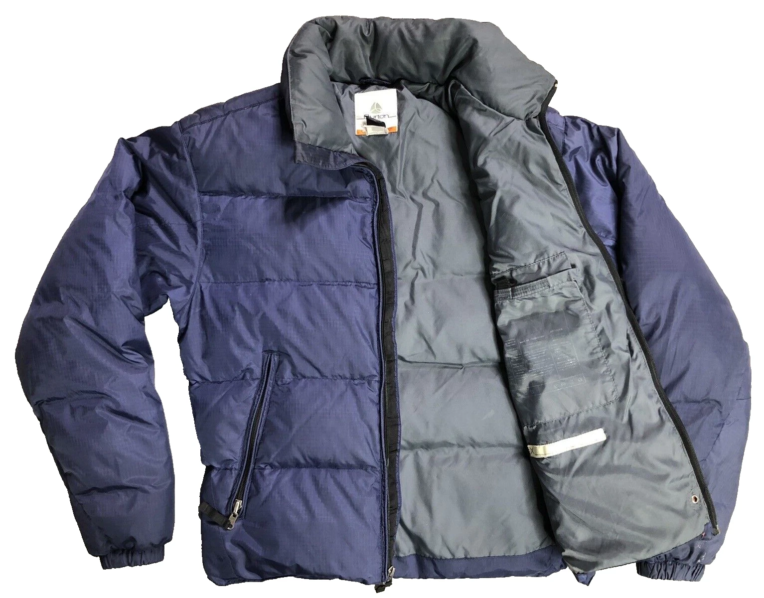 burton vintage heaters down puffer snowboard jacket