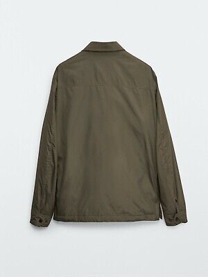 New Massimo Dutti Lightweight Down Overshirt Jacket S 3413 New Massimo Dutti Lightweight Down Overshirt Jacket S 3413