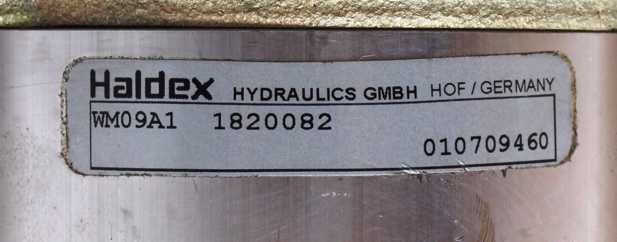 WM09A1-1820082 Haldex Hydraulic Gear Motor | eBay