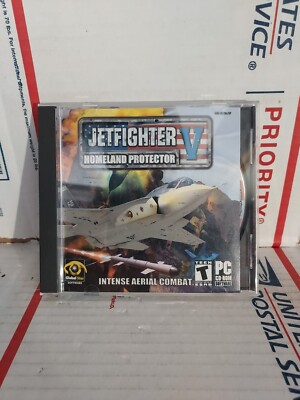 JetFighter V:  Homeland Protector (PC, Jewel Case, 2003) No Keycode - #62a