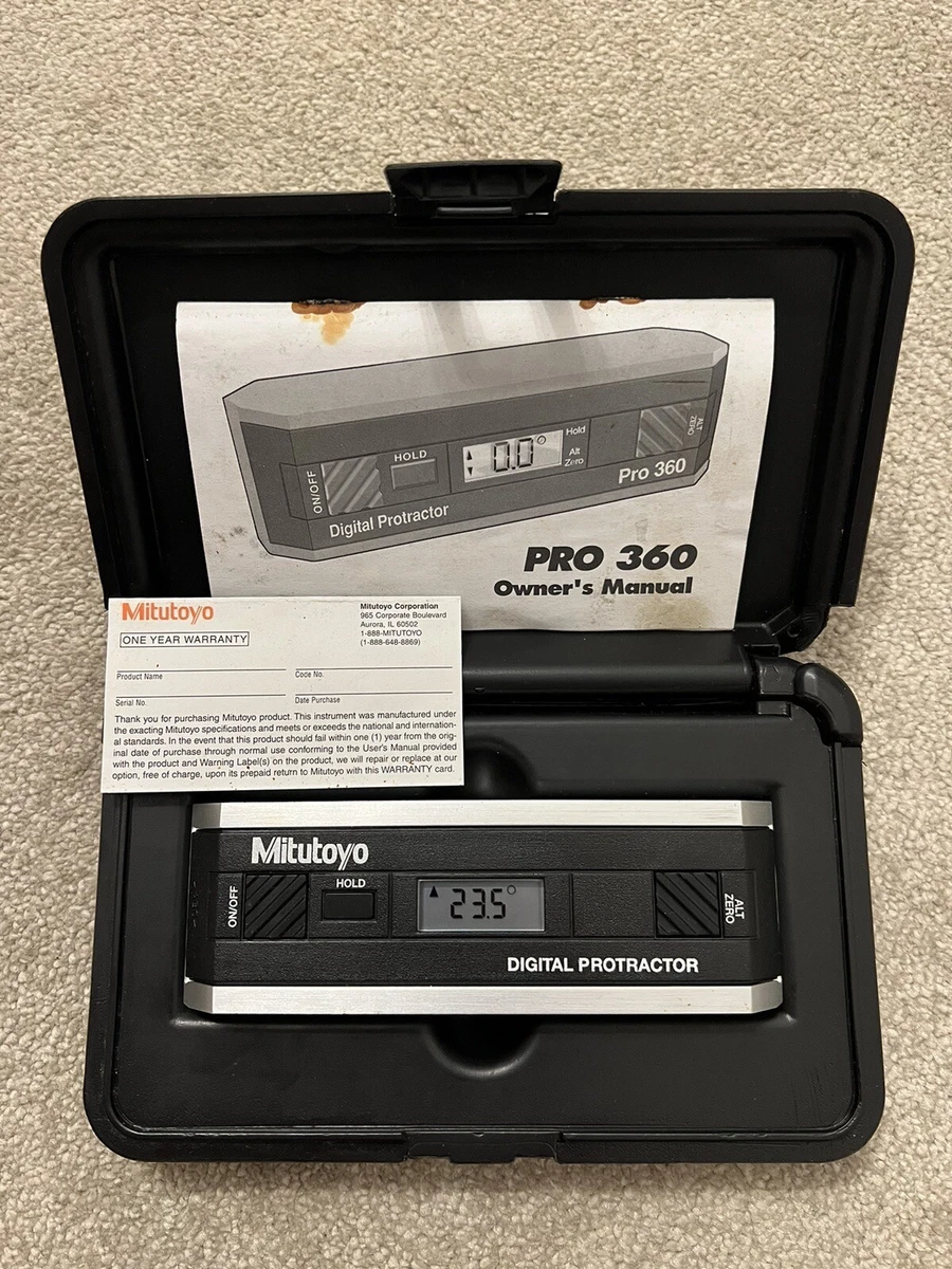 Mitutoyo on sale digital protractor