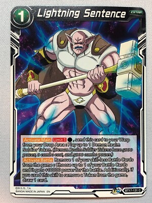 DBS CCG Ultimate Squad Lightning Sentence NM/M | eBay DBS CCG Ultimate Squad Lightning Sentence NM/M | eBay