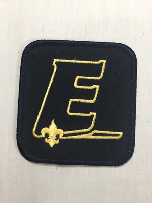 Explorer Scout black generic E BSA Activity Patch