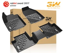 3W Floor Mats for Jeep Renegade 2015-2024 Protection Odorless 2-Rows Car Liners