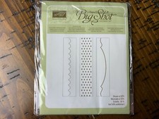 Stampin' Up Big Shot Sizzix Embossing Folders Adorning Accents New Unopened