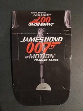 James Bond: 007 In Motion / EMPTY Trading Cards Box / Rittenhouse / 2008 / F/VF