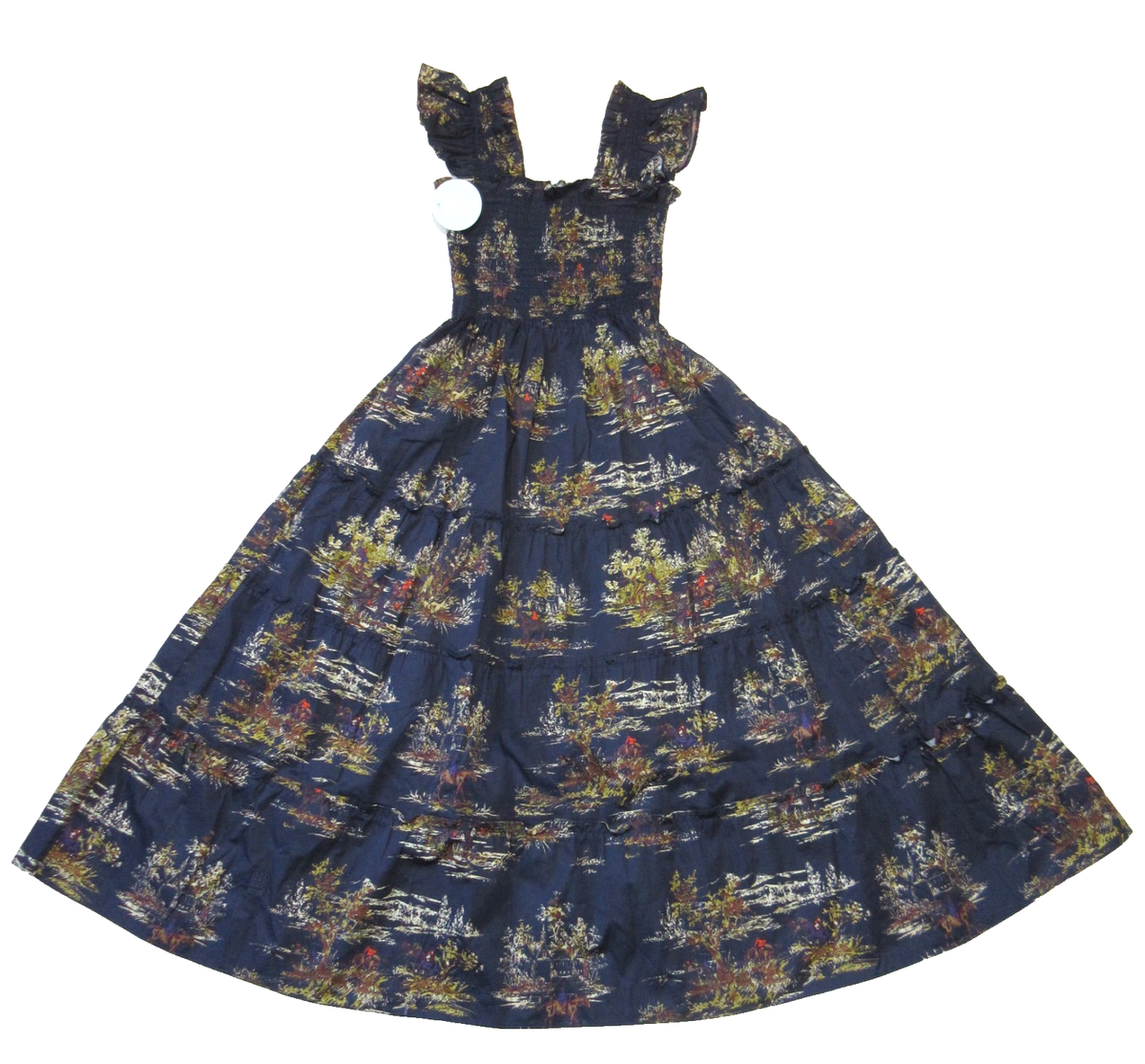 ワンピース house on the hill Dress navy 80 TheMadelineNapDress_EmmaStripe