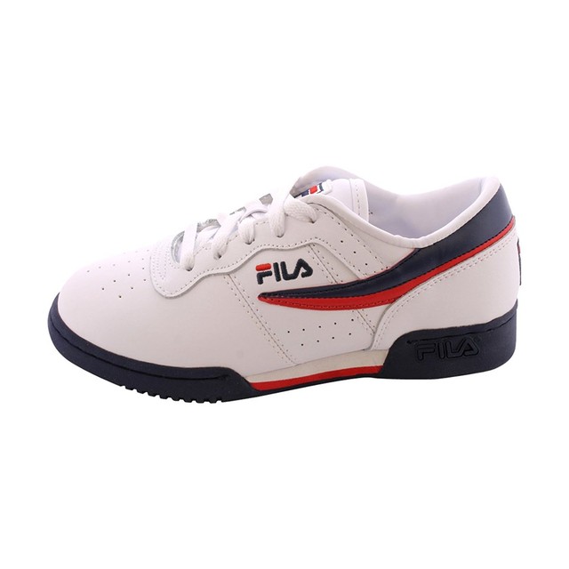 fila original fitness white navy red