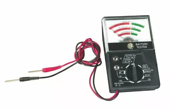 Horotec 19.000 testeur de piles universel pour contrôler la tension 1.5-22.5V