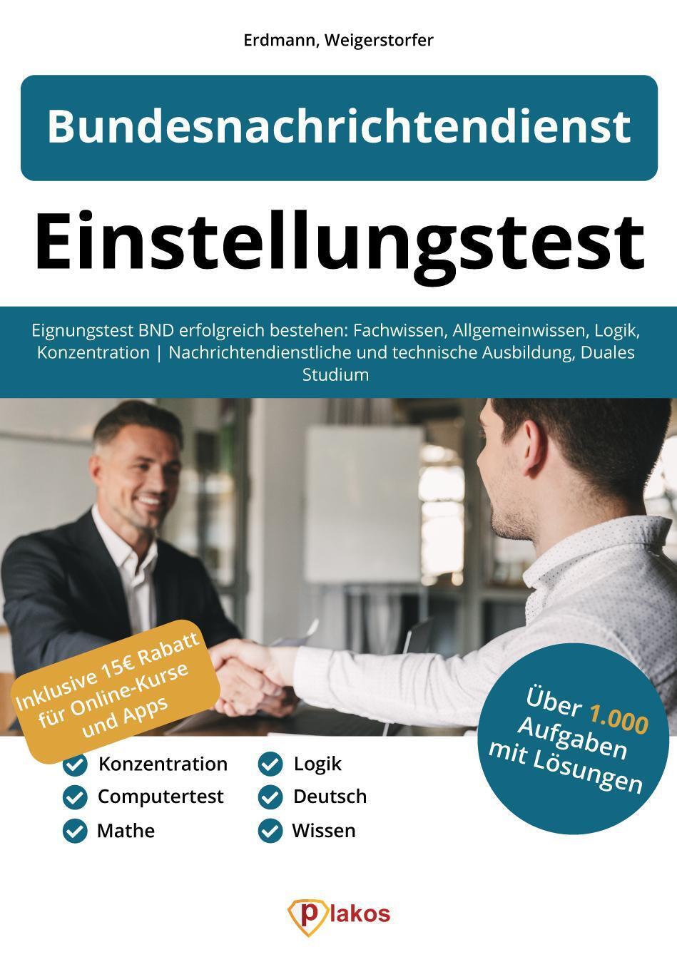 Thumbnail - Einstellungstest Bundesnachrichtendienst | Waldemar Erdmann (u. A.) |
