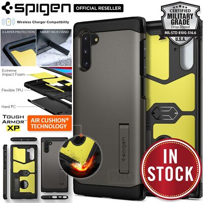 For Samsung Galaxy Note 10 Case Genuine SPIGEN Tough Armor Hard