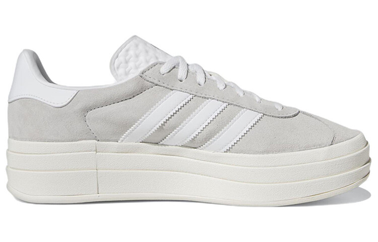 Adidas Gazelle Bold Grey White Women's HQ6893 | eBay