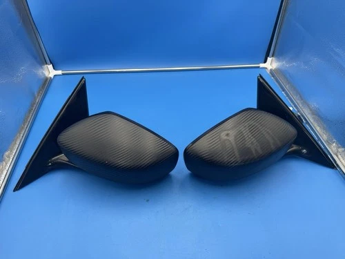 2009-2013 INFINITI G37 SEDAN LEFT & RIGHT SIDE VIEW DOOR MIRROR OEM Carbon