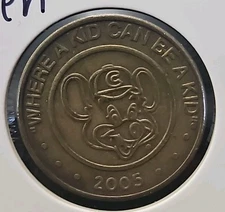 Vintage 2005 Chuck E Cheese Token