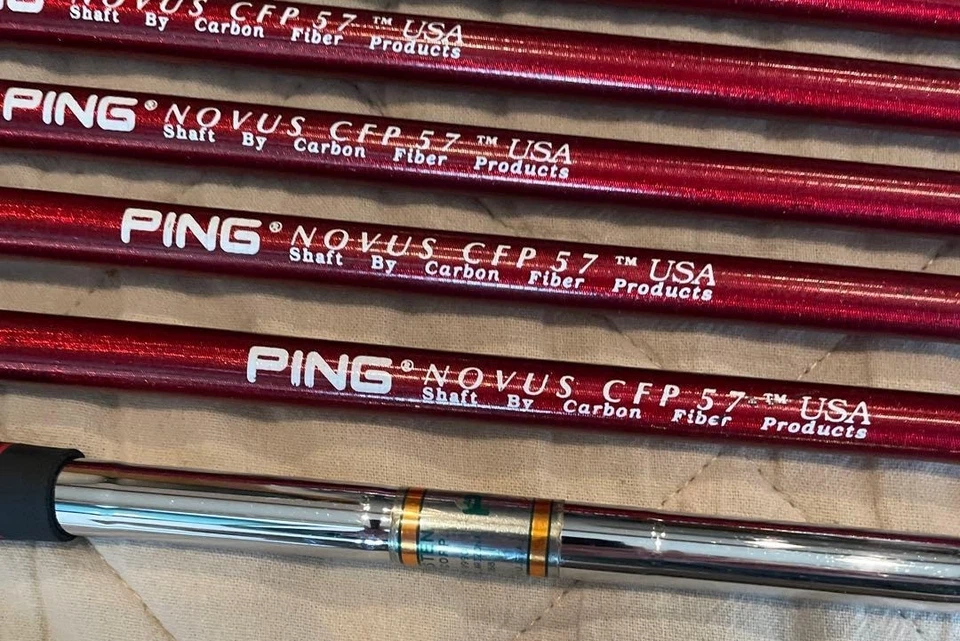 Ping Zing Beryllium copper Black Dot Iron Set #4-9,W,S,L (9Clubs) - Image 4 of 4