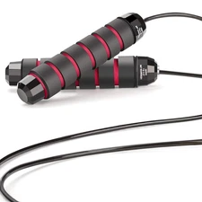 	DEGOL Skipping Rope with Ball Bearings Rapid Speed Adjustable Jump Rope Cable	