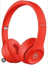   100  New Authentic Beats Dr. Dre MX472LLA Solo3 Wireles Headphones Citrus Red