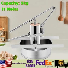 11 Holes Manual Meatball Making Machine Commercial Meatball Processing Machine