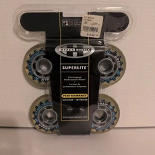 Vintage Y2K Hyper Wheels Hyperlite 72mm 82A Outdoor Inline Skate Wheels