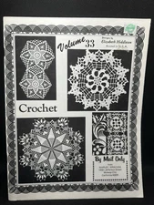Crochet Doilies by Elizabeth Hiddleson Volume 33 Pattern Book 1976