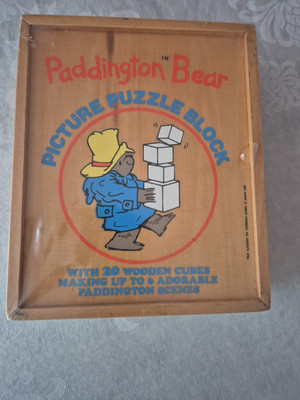 Paddington Bär. Bilderpuzzle Block