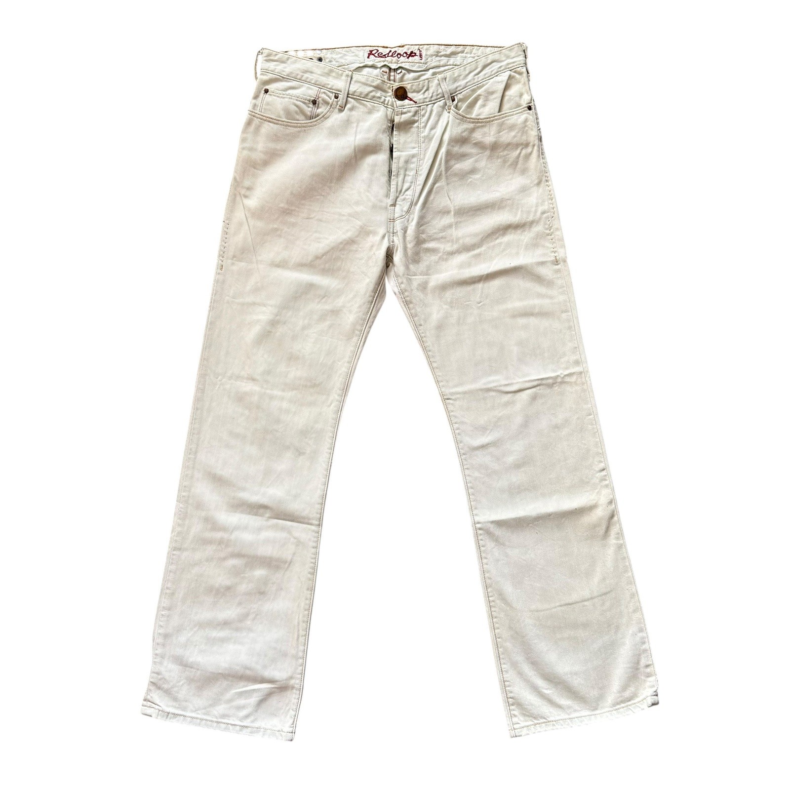 Vintage Levi's Redloop Buckle Back flare Leg Jeans Gothic Punk rare y2k 33x30