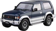 AOSHIMA 1/24 Modellauto No. 103 Mitsubishi V24WG Pajero Metall Top Breit XR-2