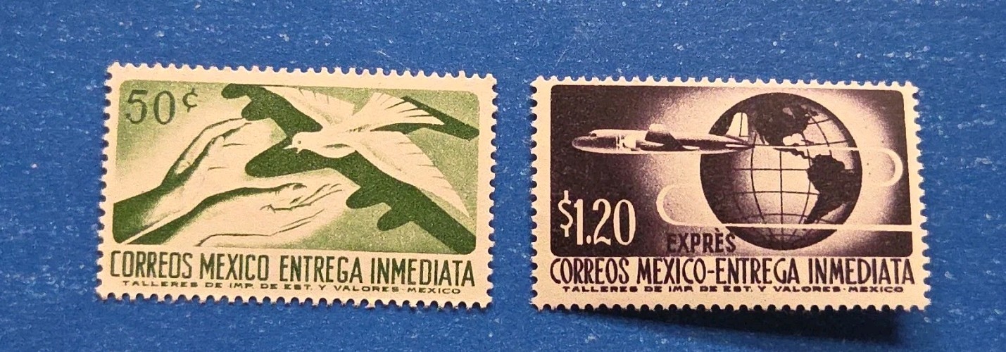 Mexico Stamps, Scott E18-E19 Complete Set MNH