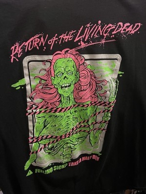 Vtg The Return Of The Living Dead Zombie T-Shirt Shirt SC339 FREE SHIPPING