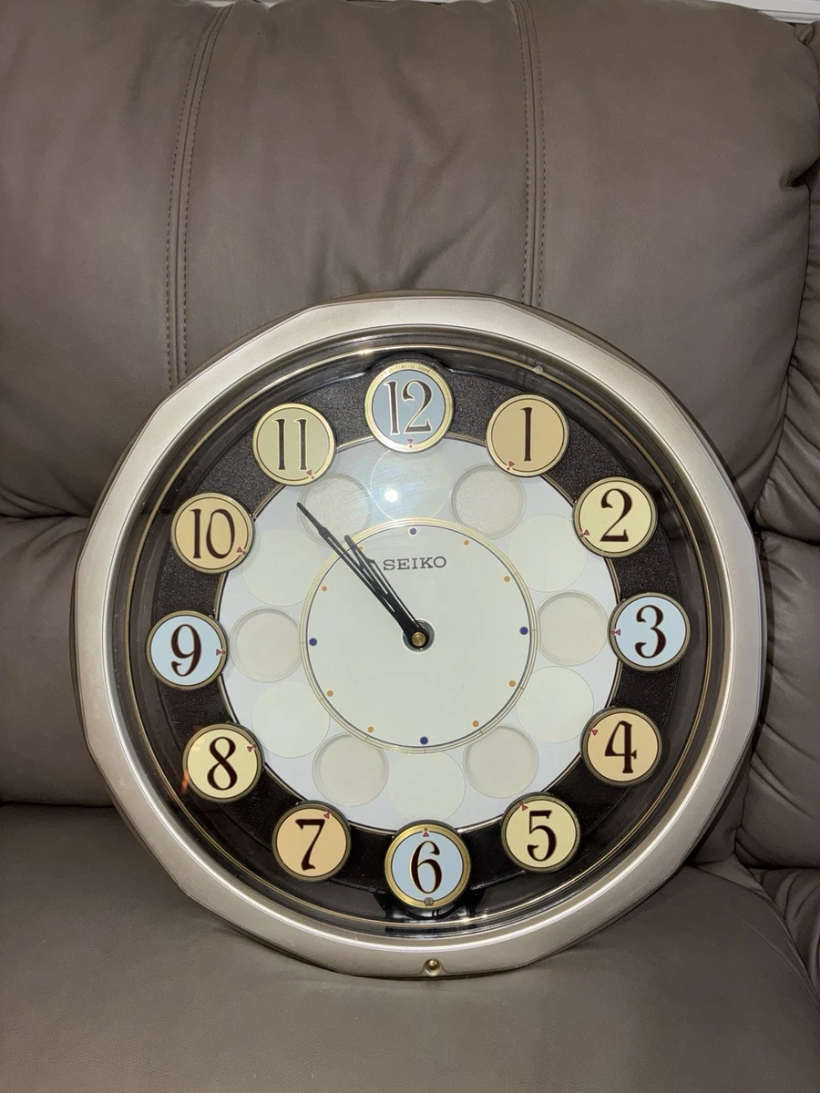 インテリア時計 Vintage SEIKO Marble Clock QZ341W (1984) インテリア