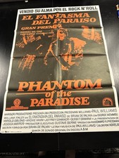 PHANTOM OF THE PARADISE (1974) Original Movie Poster  Spanish One Sheet horror 1