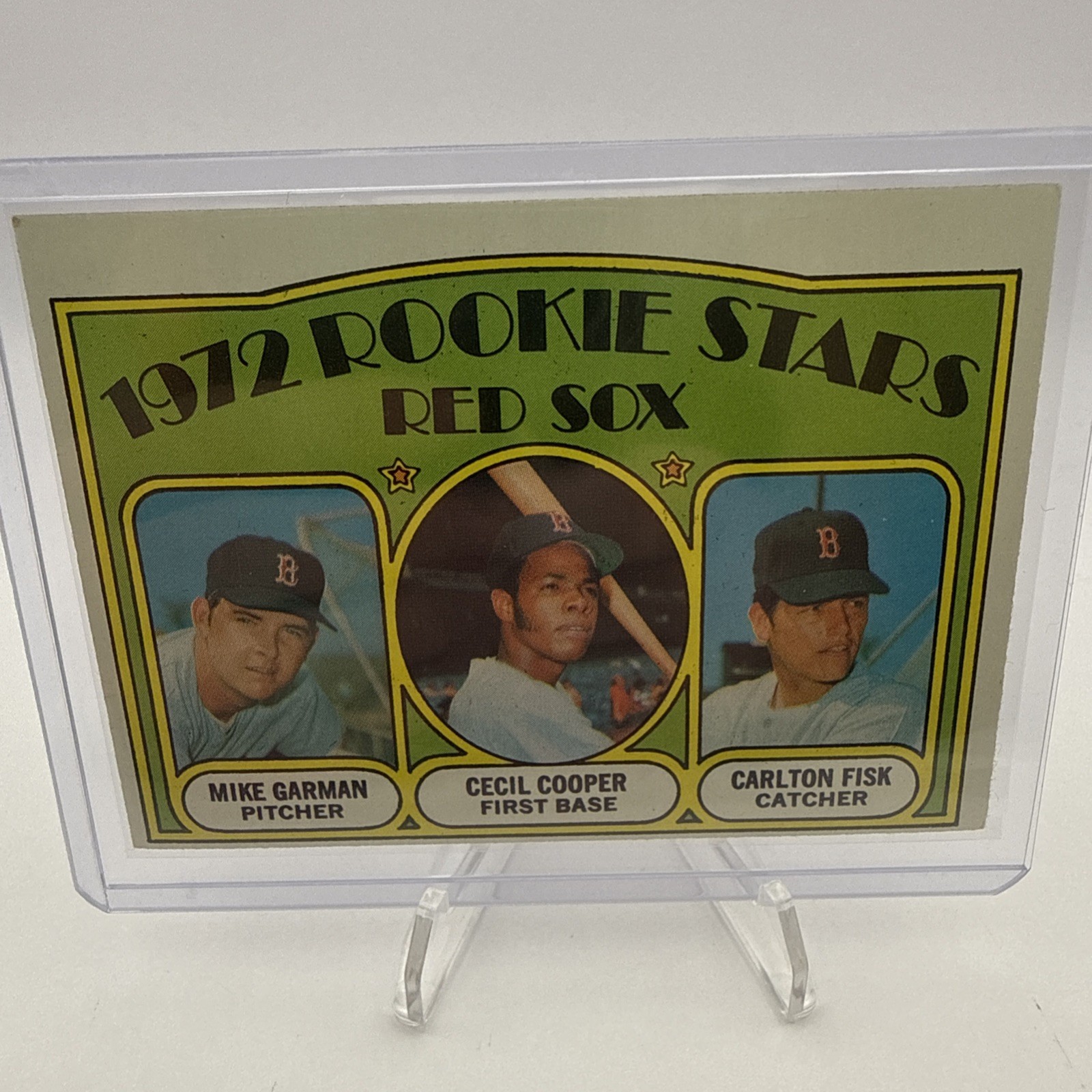 1972 Topps - 1972 Rookie Stars Carlton Fisk, Cecil Cooper, Mike Garman #79 (RC)