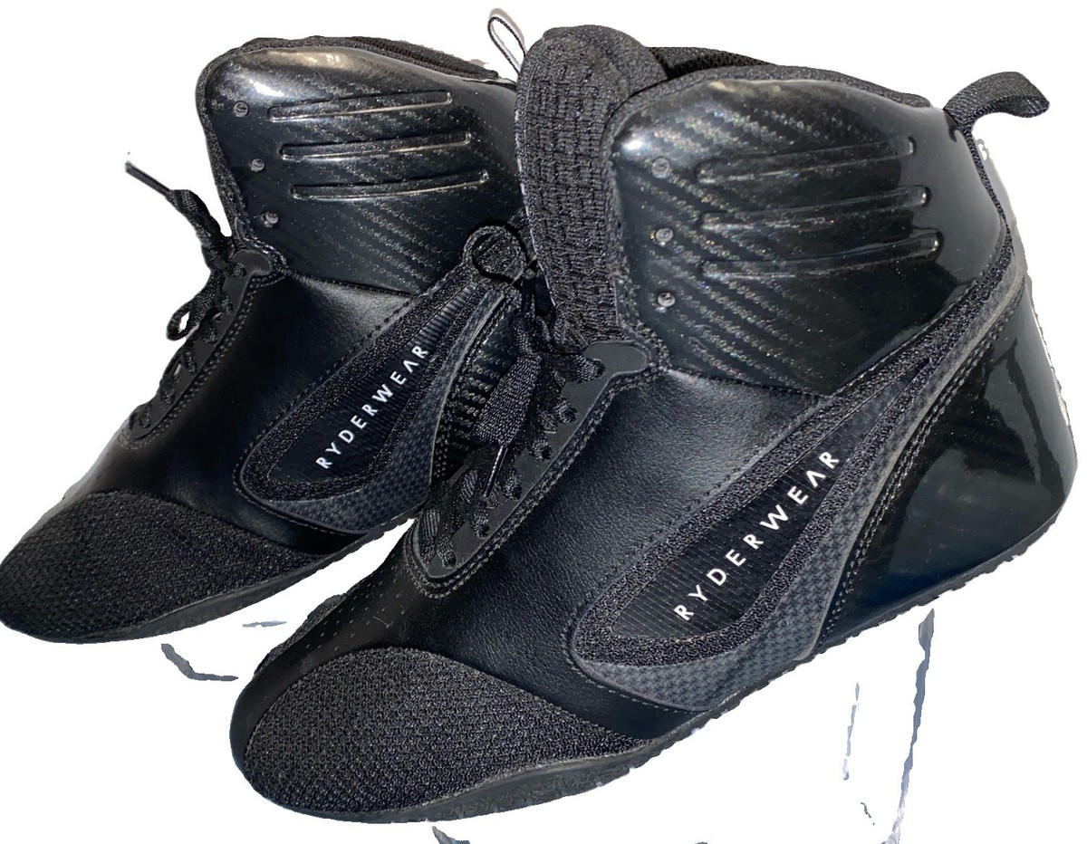 Ryderwear Men's Black D-Mak Carbon Fiber Body Weight Lifting Shoes US 7 EU 40 View 2