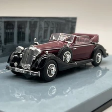Minichamps 1/43 Scale Horch 853A RARE Red / Black In Display Case MIB 436012031