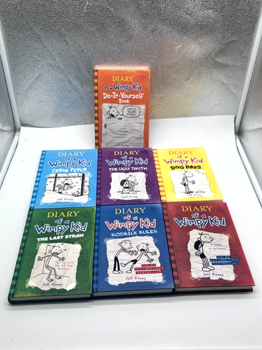 7 Tagebuch eines schwimmen Kindes von Jeff Kinney 6 HC & 1 PB, Buch 1-6 + Do-It-Yourself - Bild 3 von 3