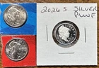 IN STOCK 2026 P D S EMERGING LIBERTY Dime Silver Proof PDS US MINT CELLO Set Lot