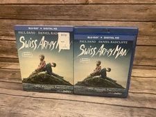 Swiss Army Man (Blu-ray, 2016) Daniel Radcliffe Paul Dano W/ Slipcover Rare A24