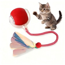 JBD Interactive Cat Toy Ball for Indoor Cats - Silent Automatic Rolling Self...