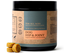 90 Chews Dog Hip and Joint Support Glucosamine Chondroitin MSM Supplement USA