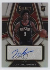 2021-22 Select Rookie Signatures Silver Prizm /249 Josh Christopher Auto 0x6p