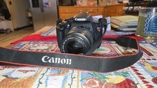 Canon EOS Rebel T5 18.0 MP w/ 18-55mm Lens 1:3.5-5.6 IS II Black with Strap