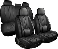 Car Seat Cover Full Set Fit for Honda HRV 2016-2025, Luxury Leather Car Seat ...