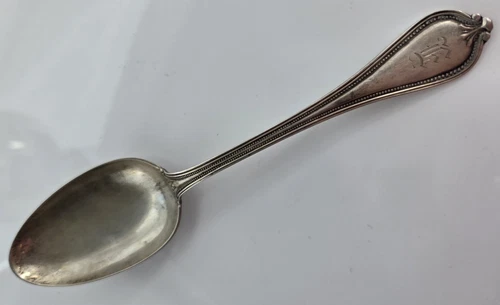 Antique 1907 Richmond Pattern Towle Sterling Silver Teaspoon 5.5" 18.4g Mono
